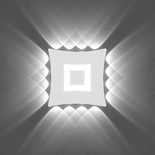 KAWELL 22W Modern Wall Light LED Wall Lamp Waterproof IP65 Aluminum Wall Wash Light LED Indoor Outdoor for Bedroom Stairs Bathroom Corridor Living Room Entrance Porch