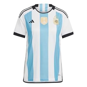 adidas Women’s Soccer Argentina 2022 3-Star Winners Home Jersey