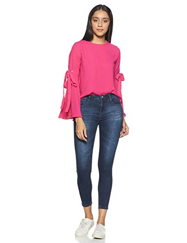 Image of ONLY Women's Solid Regular Fit Top