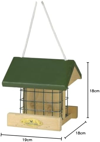  CJ Wildlife Wildvogel-Futterhaus Pasadena - natürlicher Holzbau für Vögel im Garten
| CJ Wildlife FSC-Holz Wildvogel-Fu