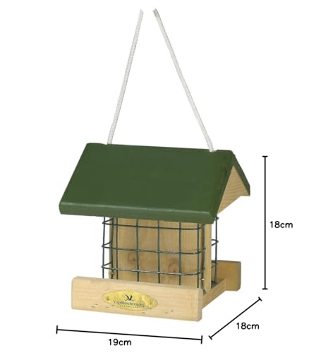 CJ Wildlife 350540415 Wildvogel-Futterhaus 'Pasadena' aus FSC-Holz - empfohlen vom NABU und dem LBV
