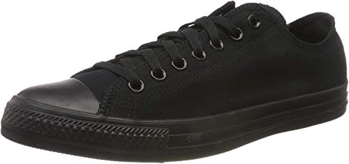 Converse Mandriles 142271C OX como Lean Can Negro Negro Suela Fina, Schuhe Unisex Sizegroup 10:43
