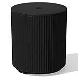 Veradek Umbrella Side Table - Outdoor Patio Table with Umbrella Hole for Porch/Patio | Durable Plastic-Stone Composite Material & Easy Assembly | Modern Coffee, Picnic or Poolside Table