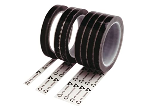 Techni-Pro 205ST1623P - ESD-Safe Tape w/ESD and Anti-Static Symbols, 2' x 72 Yards (3' Core)