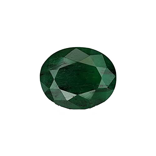 Émeraude zambienne non chauffée certifiée de 8,25 Ratti pour création de bague homme et femme