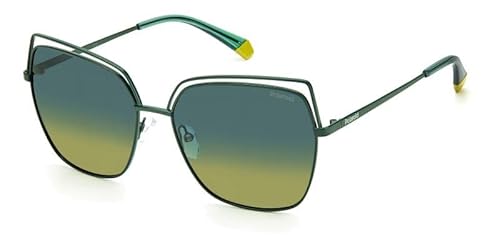 Polaroid Pld 4093 S Sunglasses, 1ed Z7 Green, 59 Womens Polaroid Pld 4093 S Sunglasses, 1ed Z7 Green, 59 Womens