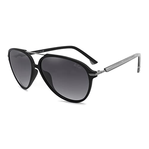 Preisvergleich Produktbild Lee Cooper Men & Women Polarised Sunglasses Smoke Lens (LC1013C03)