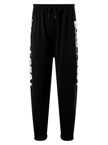 Kids Boys Girls Unisex Fashion Drawstring Sweatpants Casual Letters Printed Elastic Waistband Pants3