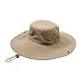 GALPADA Sun Bucket Hat UV Protection Hat Woman Sun Hat Decorative Fisherman Beanie Summer Beach Play Cap Outdoor Headwear for Adult Kids (Khaki)