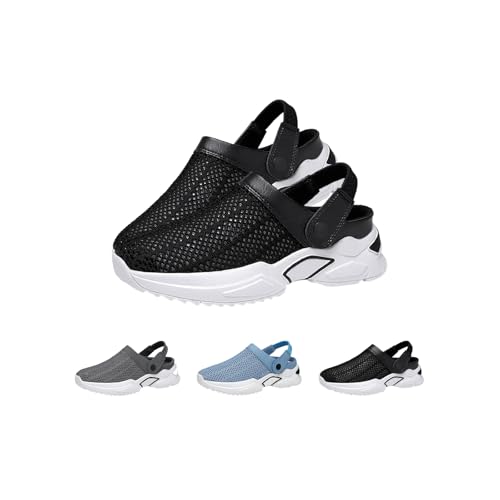 Men's Orthopedic Hollow-Out Summer Sandals, Lightweight Indoor & Outdoor Slippers, Non-Slip Walking Slip-On Slides