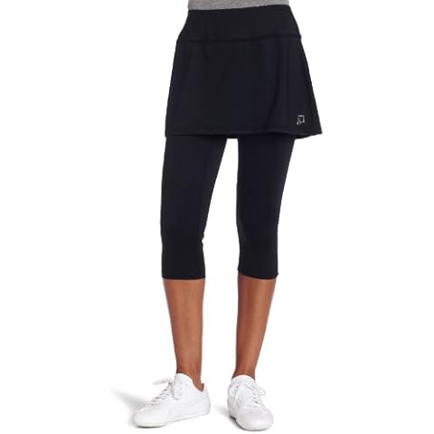 Skirt Sports Women's Lotta Breeze Capri Skirt Skort, Black, Small Cover