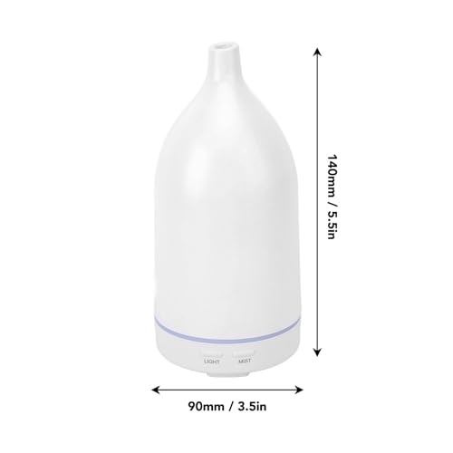Difusor aromático eléctrico 110ml con luz nocturna y temporizador miniatura 2