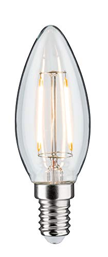 Paulmann 330028741 LED lamp Candle Filament E14 DC 24V 160lm 2W 3000K Clear dimmable