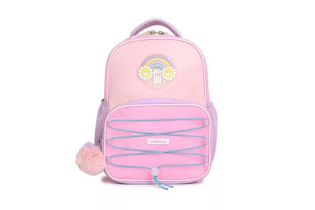 CHIMOLA Unisex Çocuk Sırt Çantası, Pembe, M