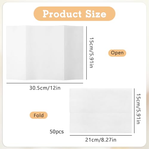 Luckwaii A5 Briefumschläge Pergamentpapier für Einladungen, 50 Stück Umschläge Durchscheinend Pergamentumhüllen 15x21cm Wedding Envelopes für Hochzeiteinladungen Geburtstag Babypartys Grußkartenhüllen