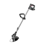 HZLGFX Recortadora de césped Recargable,42 V, Cortacésped eléctrico inalámbrico de Mano, 15CM Ancho de Corte,18000RPM,Fácil Almacenamiento