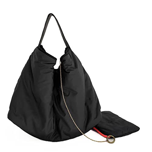 Sac à bandoulière noir Cala Oyambre imperméable et chic