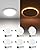 Ensenior 6 Pack 4 Inch LED Recessed Ceiling Light with Night Light, Dimmable, 2700K-5000K 5CCT, 750LM 9W 120V, High Brightness Canless Wafer Downlight - FCC