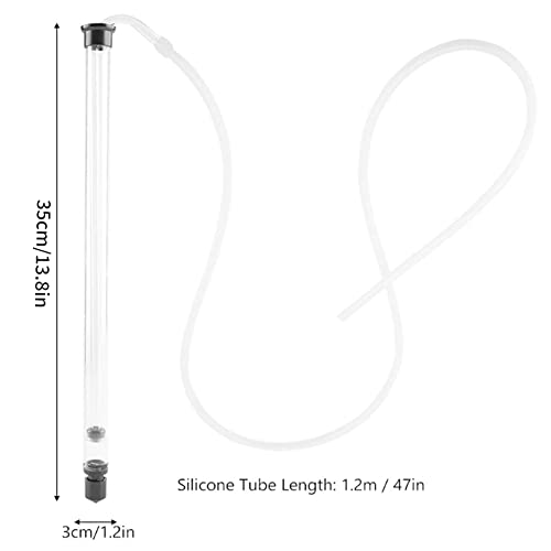 Foto von Automatischer Siphon Weinheber Homebrew Siphon Gehstock mit Schlauch aus Kunststoff für Übertragung Bier und Wein Brewing Ausrüstung