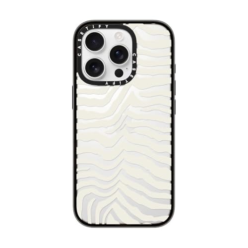 Coque iPhone 16 Pro protection compacte CASETiFY motif zébré antichoc