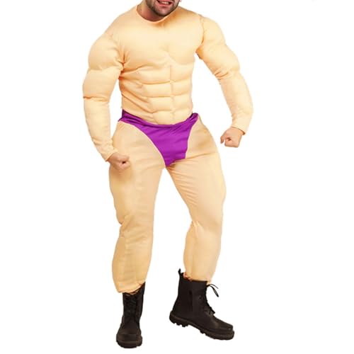Combinaison de bodybuilder pour costume drôle sans effort