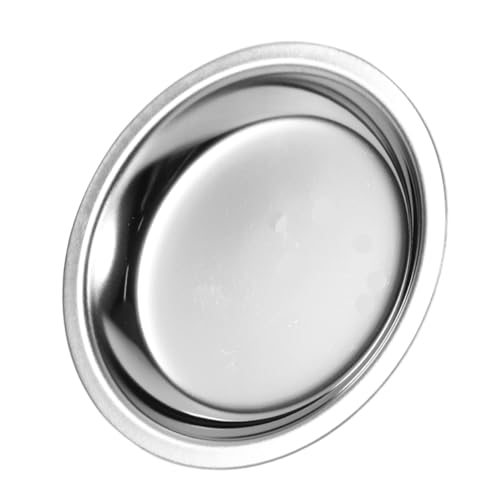 Cabilock Stainless Steel Tea Bag Tea Cup Saucer for Dining Tables Water-Resistant Tray to Keep Dry and Scratch