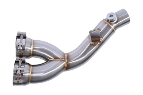 Pipe décatalyseur 45mm YAMAHA YZF R6 tube échappement intermédiaire 2006-2024