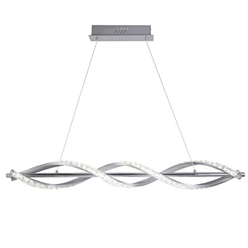 Lampara valeria cromo led 36w 3420lm 4000k