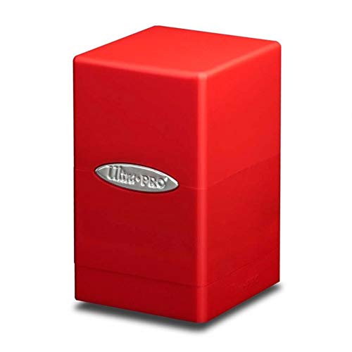 Ultra Pro 330574 DECKBOX Satin Tower C6 Card Game (Red)