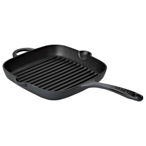 Denby Halo Black Cast Iron Griddle Pan Cover