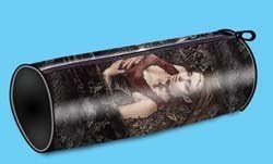 Victoria Frances Lecho De Muerte Vampire Girl Makeup Cosmetic Pencil Tanker Bag