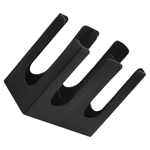 Porte-gobelets en papier noir à 2 compartiments pour café - 2