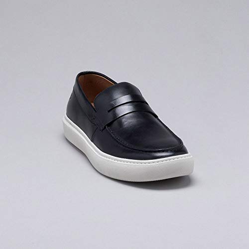 Mocassim Masculino Couro Preto 38