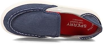 Sperry Core Salty Washable Moccasin, Navy/Grey, 5 US Unisex Big Kid | Image 5