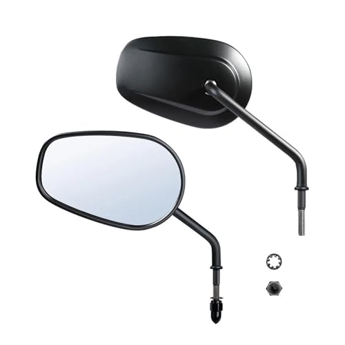 Espejo retrovisor para Harley Davidson Fat Boy FLSTF 1990 a 2017 lateral plata 7
