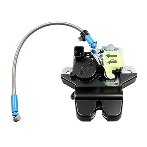 Image of HiSport Trunk Rear Latch Door Actuator 81230-C1010 931960 - Compatible with Hyundai Sonata 1.6L 2.0L 2.4L Engines 2015 2016 2017 - Tailgate Tail Gate Latch Lock Actuator Motor Assembly
