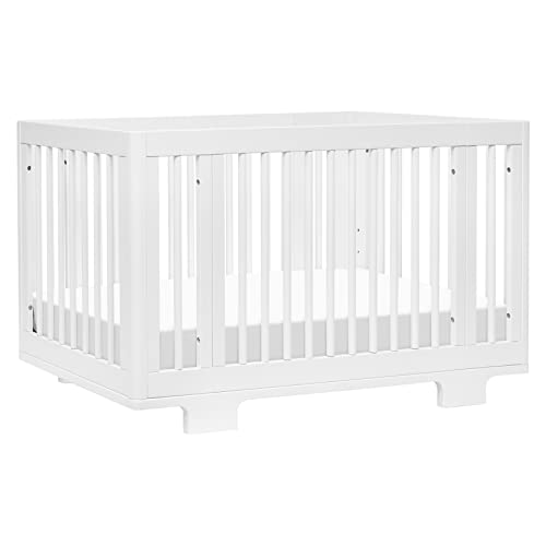 Image of Babyletto Yuzu 8-in-1 Convertible All-Stages® Crib - Conversion Kits for Bassinet, Midi Baby Crib to Toddler Bed, Daybed, Full-Size Crib & Baby Bed - Portable & Adjustable - GREENGUARD Gold Certified