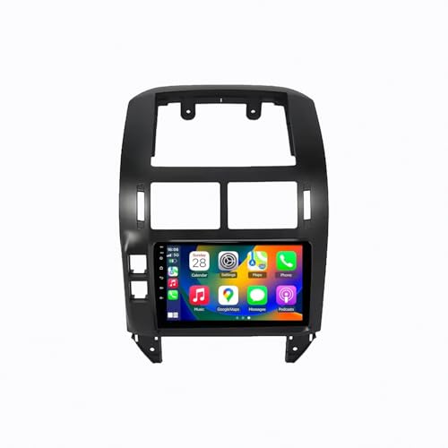 Pantalla Carplay para VW Polo Mk4 con Android Auto inalámbrico y Bluetooth