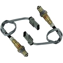 2PCS Downstream & Upstream Oxygen O2 Sensor 1&2 متوافق مع 2016-2019 Chevy Cruze 1.4L، 2016-2024 Chevy Malibu 1.5L، 2017-2022 Chevy Spark 1.4L، Buick Encore 1.4L GMC Terrain 1.