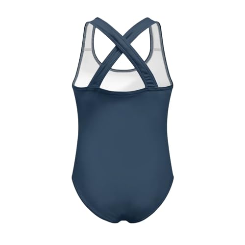 Image of Girls One Piece Swimsuit Axolotl Cross Back Straps Bathing Suit Lightweight Quick Dry Gymnastics Leotard