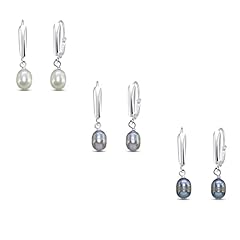 White-Grey-Peacok Set of 3