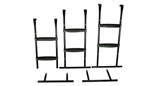 KANGUI Échelle pour Trampoline Rond Universelle 250 à 430 cm Réglable 76 à 97 cm – vue 4
