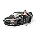 1:64 Diecast Model Car Compatible with Nissan Skyline GT-R (R32) Nismo Gunmetal W/Matsuda Figure Tsugio Matsuda Collection Limited Edition by Mini GT MGT00869