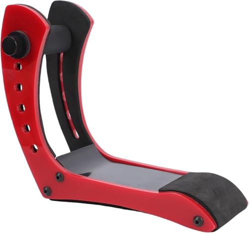 Générique Support de Guitare électrique Ergonomique, Hauteur Réglable à 6 Positions, Support de Jambe de Repose-pieds, pied guitare