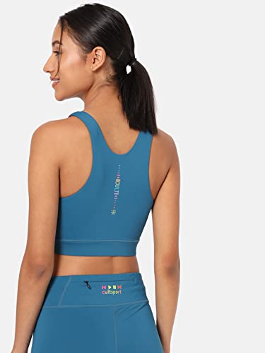 Image of CULTSPORT Women's Polyester Lightly Padded Wire Free Sports Bra