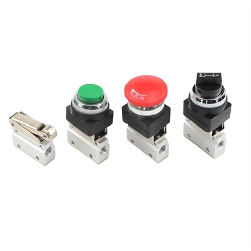 Válvula manual neumática MOV-02 de control mecánico con dos puertos 3