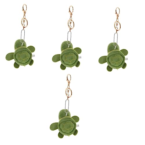 Abaodam 4 Stück Schildkröten-Schlüsselanhänger Babypuppe...