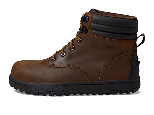 Avenger Work Boots Reflex Mid Brown 11 D (M)4
