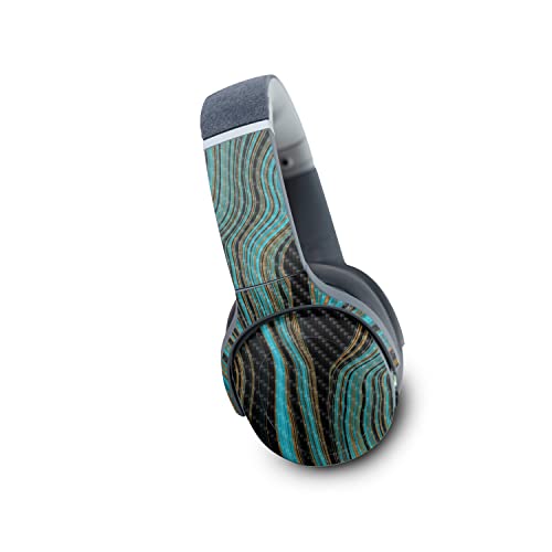 Image of MightySkins Carbon Fiber Skin Compatible with Skullcandy Crusher Evo Wireless - Blue Canyon | Protective, Durable Textured Carbon Fiber Finish | Easy to Apply | Made in The USA