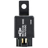 804-1A-C1-R2 12VDC Relais Automobile 12V 30A SPST, 4 Broches, Connexion Rapide, Normalemen...